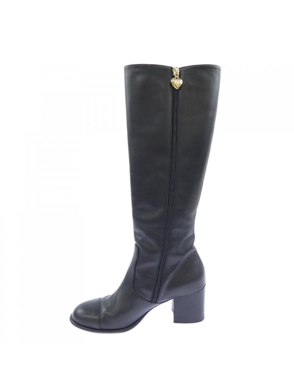 Chanel Long Boots Black - Picture 2 of 7
